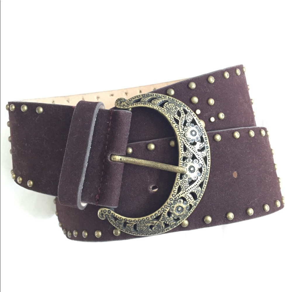 Wide Brown Belt